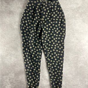 Issey Miyake Polka Dot Stirrup Pants – Made in Japan – Avant-Garde – Size S
